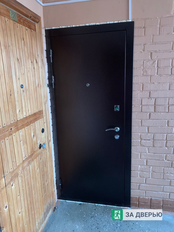 Двери в Выборгском районе - снаружи
