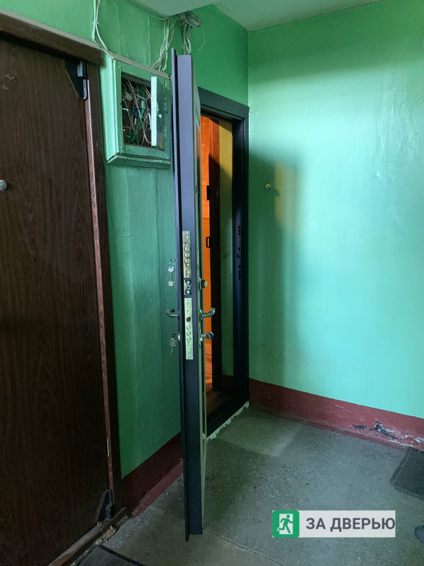 Двери в Невском районе - снаружи открыта