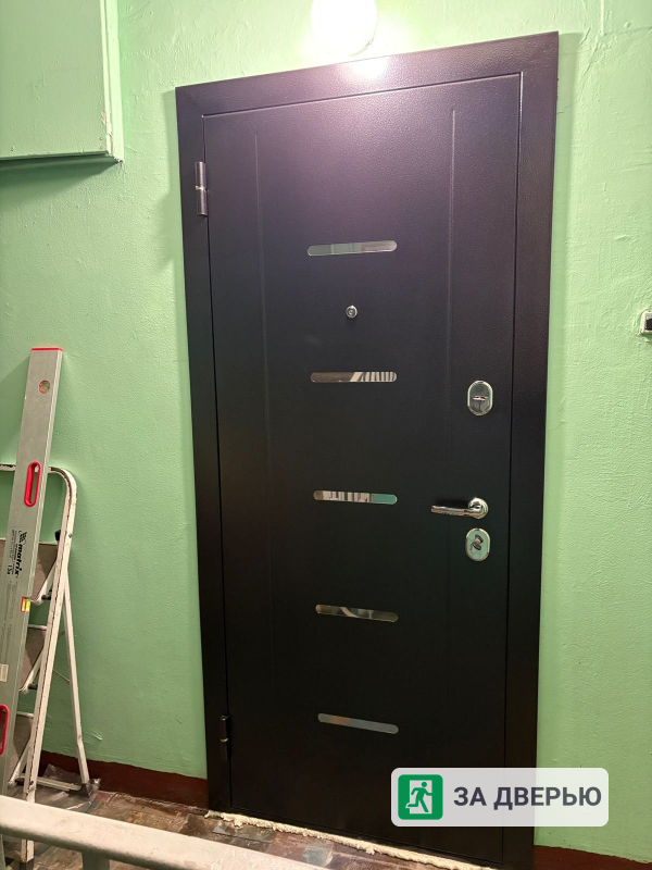 Дверь Феррони 7,5 серебро Велюр - 