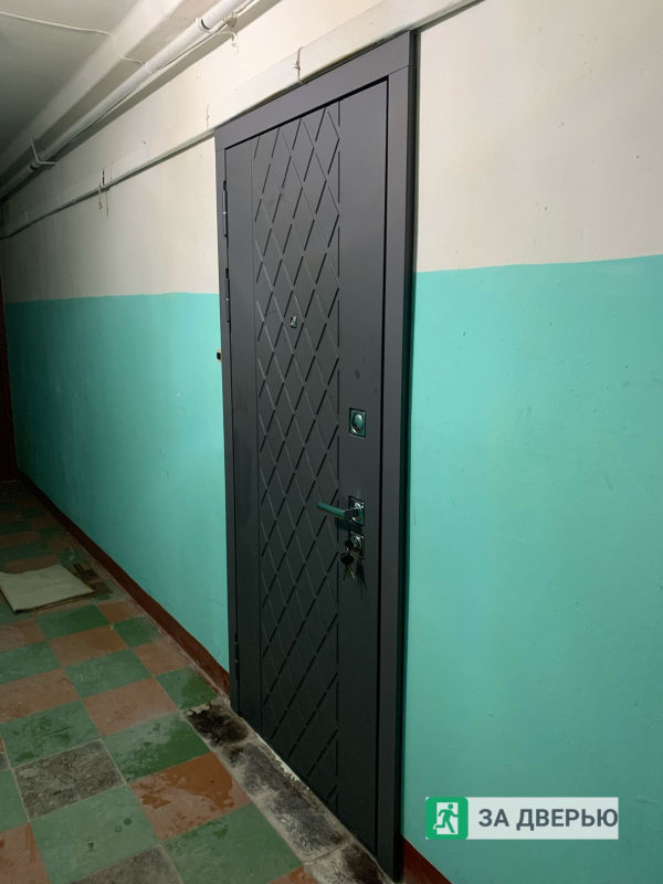 Металлические двери в Колпино - снаружи