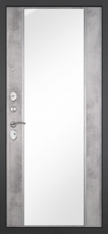 Кондор Лира зеркало (панель любая) - 051 бетон светлый 16 мм