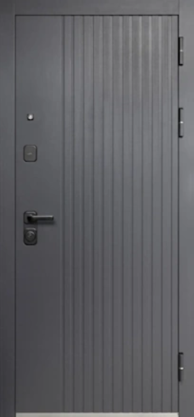 Феррони Люксор 2 мдф вертикаль - Сатин графит